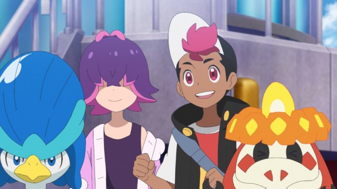 Scene from the Pokémon anime