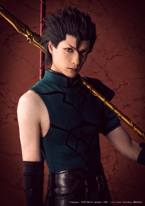 Cast of the Fate/Zero musical adaptation. Lancer: Teruma