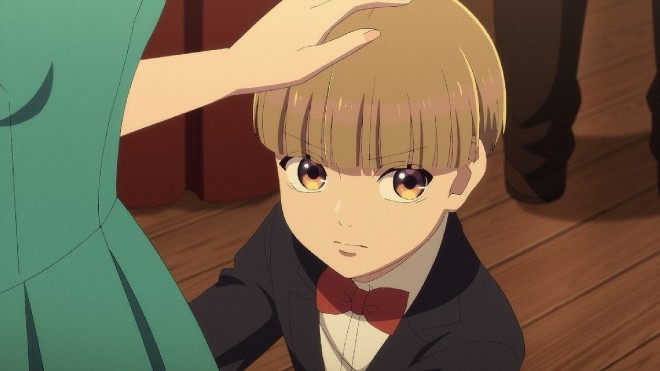 Scene from the new My Happy Marriage OVA (C)2023 Akumi Agitogi, Tsukiho Tsukioka/KADOKAWA/My Happy Marriage Production Committee