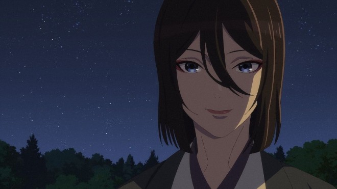 Scene from the new My Happy Marriage OVA (C)2023 Akumi Agitogi, Tsukiho Tsukioka/KADOKAWA/My Happy Marriage Production Committee