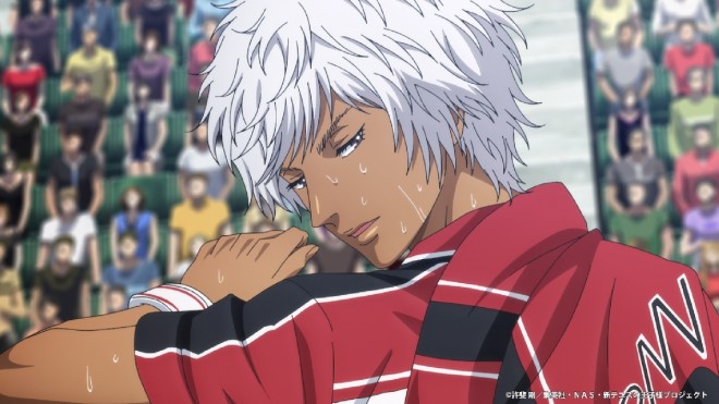 Scene from The New Prince of Tennis U-17 World Cup Semifinal