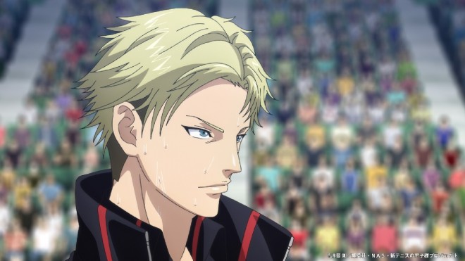 Scene from The New Prince of Tennis U-17 World Cup Semifinal