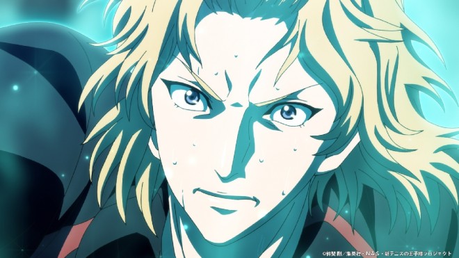 Scene from The New Prince of Tennis U-17 World Cup Semifinal