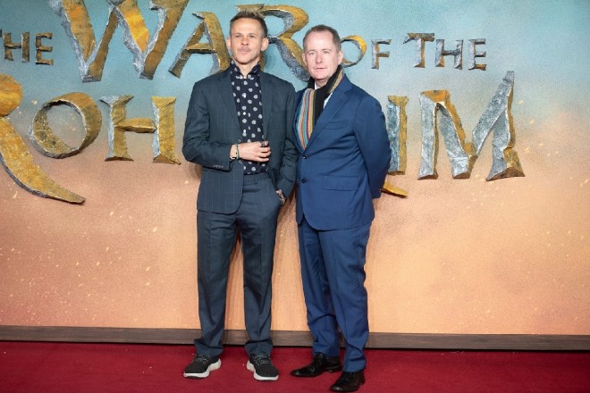 Dominic Monaghan & Billy Boyd at the World Premiere of The Lord of the Rings: The War of the Rohirrim