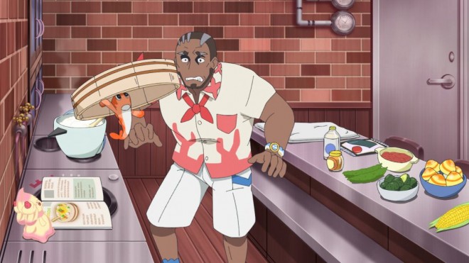 Scene from the Pokémon anime