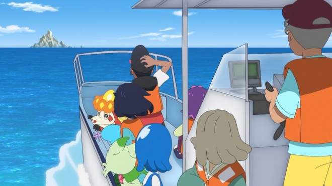 Scene from the Pokémon anime