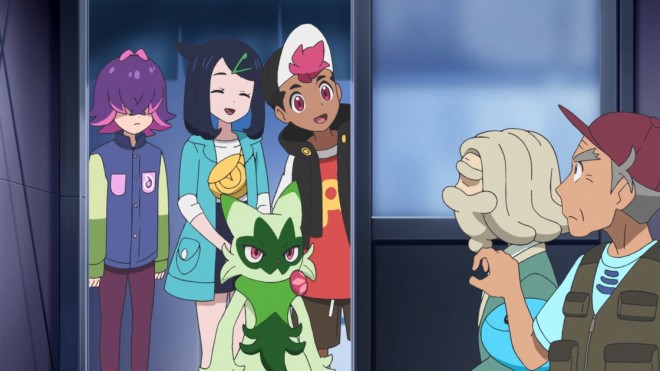 Scene from the Pokémon anime