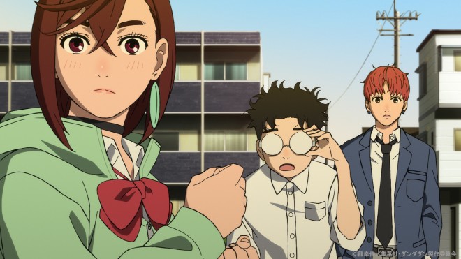 Momo, Okarun and Jiji