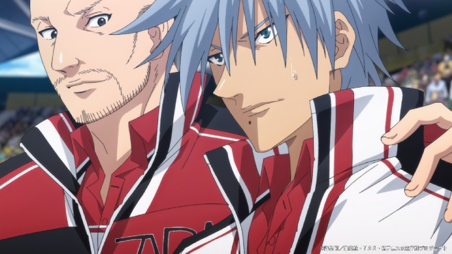 Scene from The New Prince of Tennis U-17 World Cup Semifinal