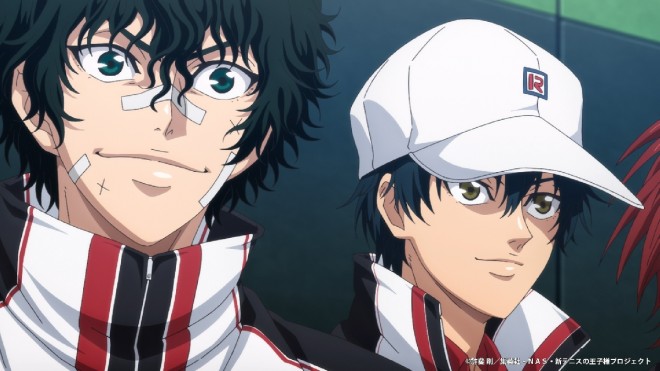 Scene from The New Prince of Tennis U-17 World Cup Semifinal