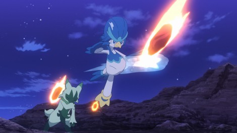 Scene from the Pokémon anime
