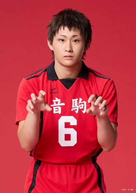 Shohei Fukunaga: Shintai Takaiwa Character visuals from the new Gekidan Haikyuu!! stage play.