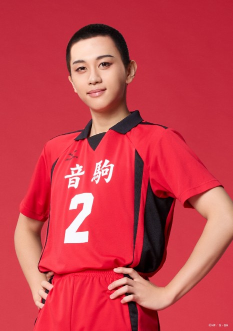 Nobuyuki Kai: Toushi Okumura Character visuals from the new Gekidan Haikyuu!! stage play.