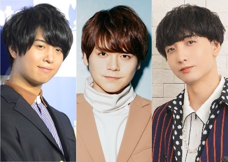 (From left) Soma Saito, Yuma Uchida, Chiaki Kobayashi.