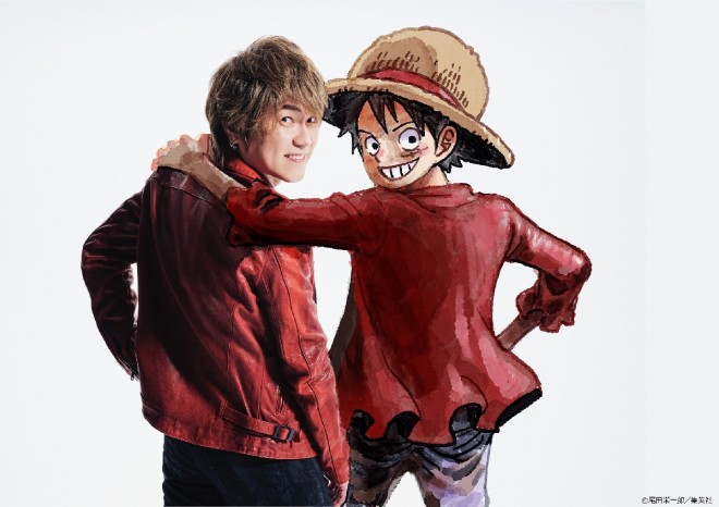 Hiroshi Kitadani’s ONE PIECE cover album, featuring Oda’s exclusive illustration.