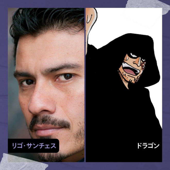 Netflix ONE PIECE Season 2: Rigo Sanchez as Dragon