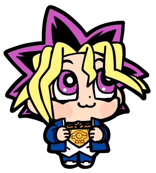 Illustration of Yugi Mutou by Bukubu Okawa, shared on his official X