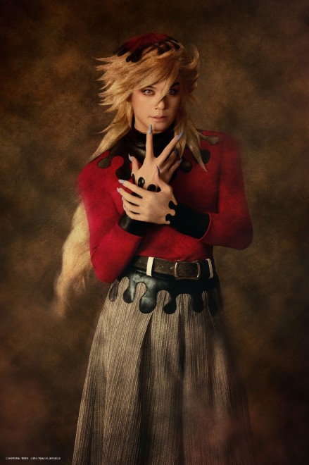 Kenji Urai as Doma in Demon Slayer stage play.