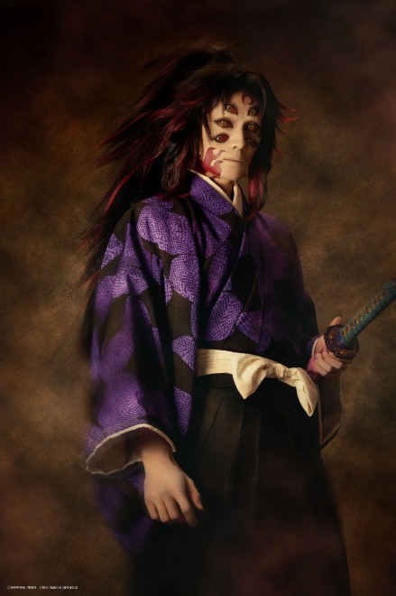 Kazuki Kato as Kokushibo in Demon Slayer stage play.