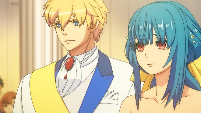 Ky Kiske and Dizzy Scene cuts from  Anime GUILTY GEAR STRIVE: DUAL RULERS