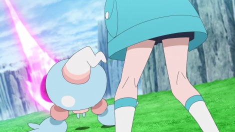 Scene from the anime Pokémon Horizons episode 82