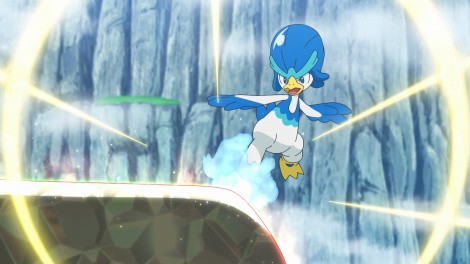 Scene from the anime Pokémon Horizons episode 82