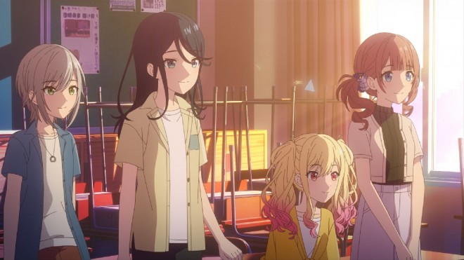 Members of Leo/need from “Colorful Stage! The Movie: A Miku Who Can't Sing”