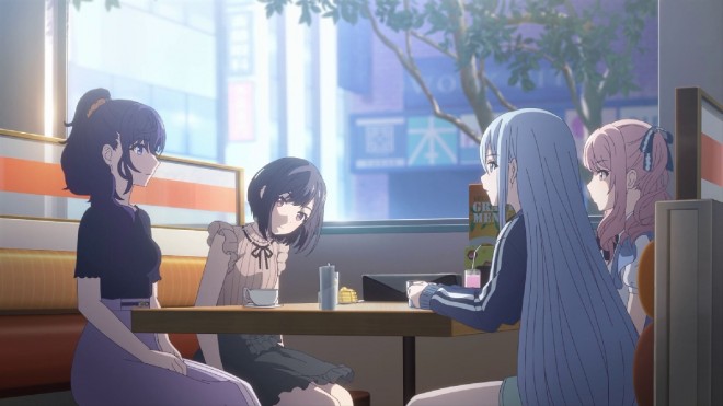 Members of 25-Ji, Nightcord de. from “Colorful Stage! The Movie: A Miku Who Can't Sing”