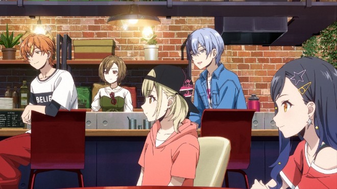 Members of Vivid BAD SQUAD from “Colorful Stage! The Movie: A Miku Who Can't Sing”