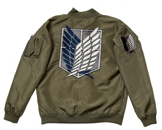 Attack on Titan Reversible MA-1 Sukajan Jacket