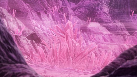 Scene from the anime Pokémon Horizons episode 83