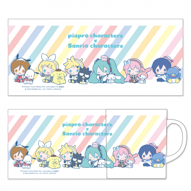 Hatsune Miku × Cinnamoroll & Piapro Characters × Sanrio Characters POP UP Shop Mug Cup