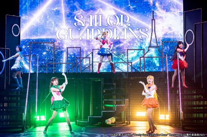 Scene from ‘Pretty Guardian Sailor Moon’ The Super Live London Performance