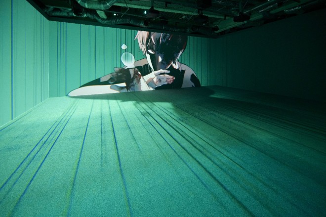 A glimpse inside the "Teenage Mercenary" pop-up store