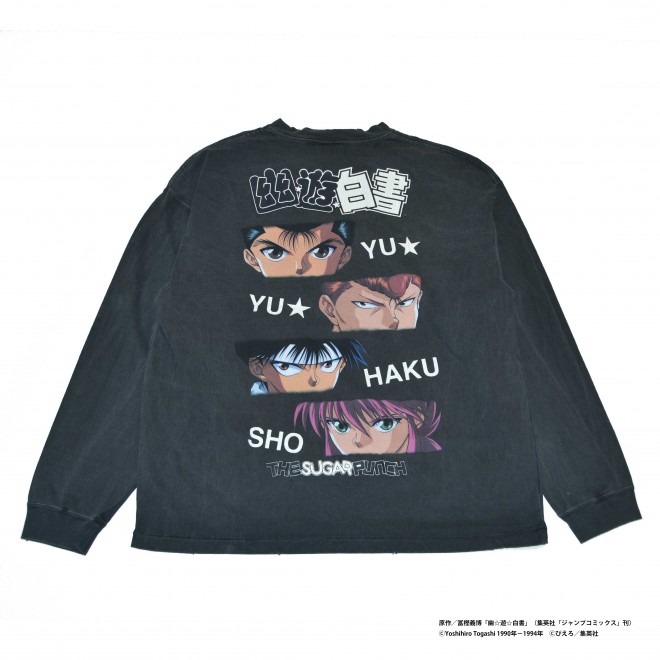 THE SUGAR PUNCH unveils 'Yu Yu Hakusho' collaboration apparel line