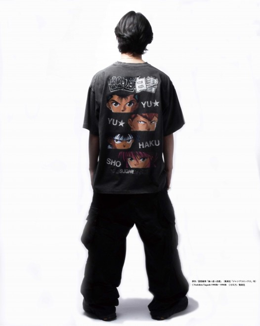 THE SUGAR PUNCH unveils 'Yu Yu Hakusho' collaboration apparel line
