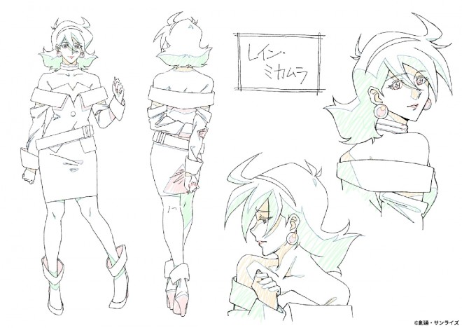 Rain Kasshu (12 Years Later) Character Design