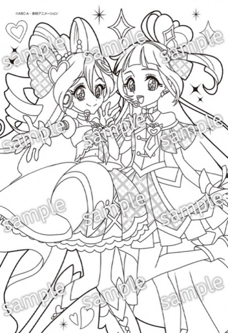 ‘You and Idol Pretty Cure’ Mini Palette Coloring Set