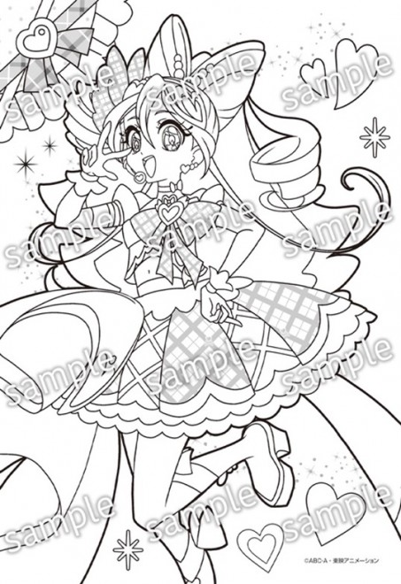 ‘You and Idol Pretty Cure’ Mini Palette Coloring Set