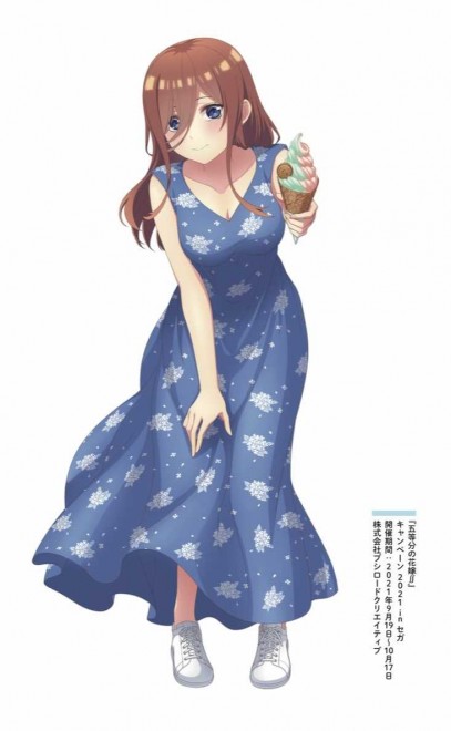 The Quintessential Quintuplets ANIME VISUAL BOOK: Miku’ features over 350 illustrations!