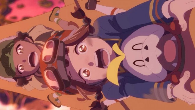 Scene preview from the new Pokémon anime ‘Dragonite and the Mailman’