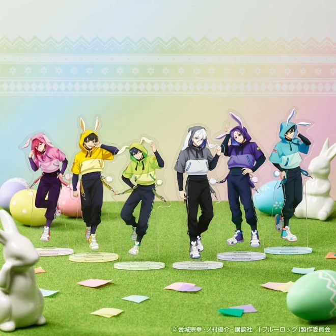 Blue Lock’ Stand Acrylic Plate – Namco Campaign Casual Bunny