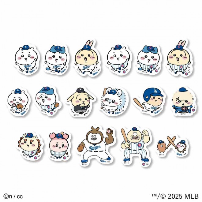 Chiikawa × MLB TOKYO SERIES Die-Cut Stickers