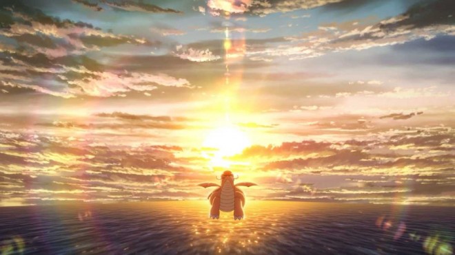 Scene preview from the new Pokémon anime ‘Dragonite and the Mailman’