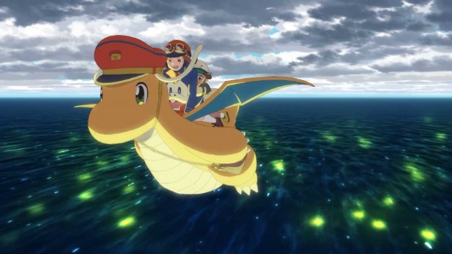 Scene preview from the new Pokémon anime ‘Dragonite and the Mailman’
