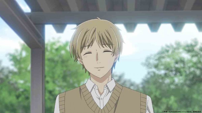 Scene from "April Showers Bring May Flowers" Anime