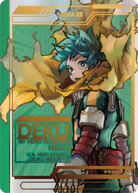 Collection Card Set Design: Deku
