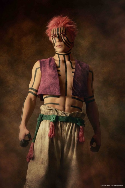 Jin Aoki as Akaza in Demon Slayer: The Stage - Part 5: Assault on the Swordsmith Village