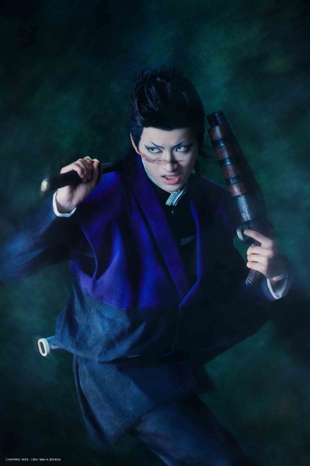Taichi Utsumi as Genya Shinazugawa in Demon Slayer: The Stage - Part 5: Assault on the Swordsmith Village
