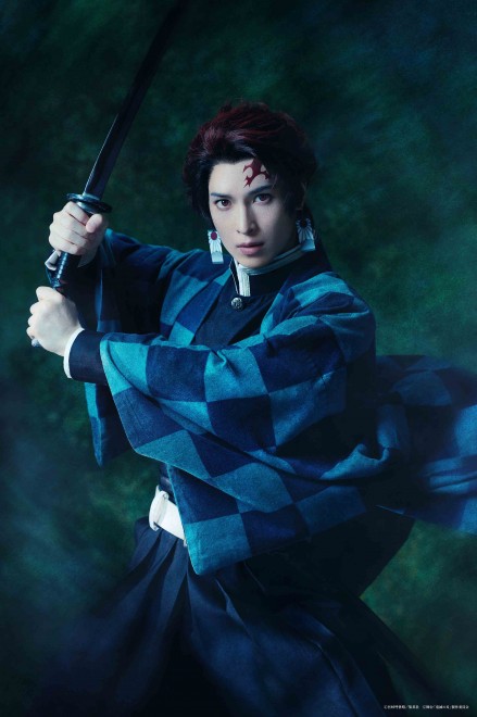 Shogo Sakamoto as Tanjiro Kamado in Demon Slayer: The Stage - Part 5: Assault on the Swordsmith Village